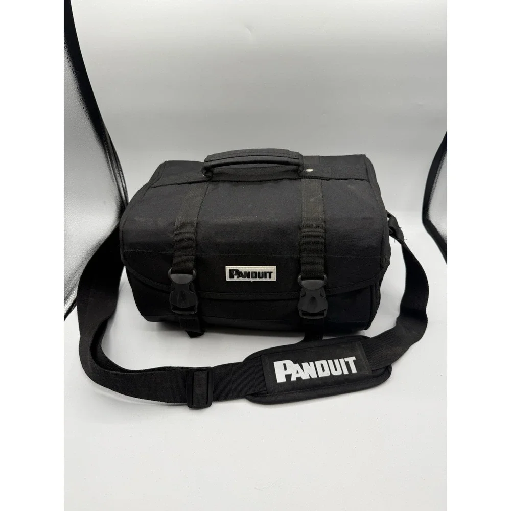 Panduit MEHT187 Embossing Hand Tool, On-Site Marking w/ Case, Tags &‎ Wire EUC